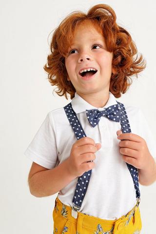 Bow Tie And Suspenders Set