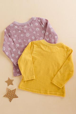 2 Pack Printed Long Sleeve Tops