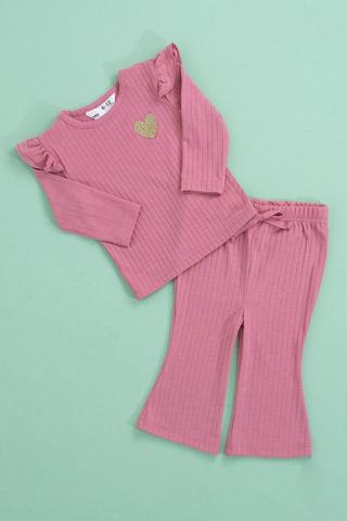 Long Sleeve Top  Fit And Flare Pants