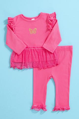 Peplum Top + Legging Set