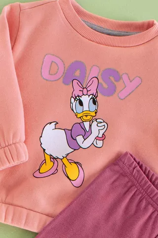 Daisy Duck Pullover And Leggings Set