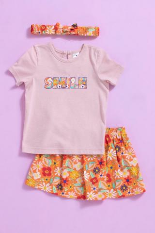T Shirt + Skirt Set