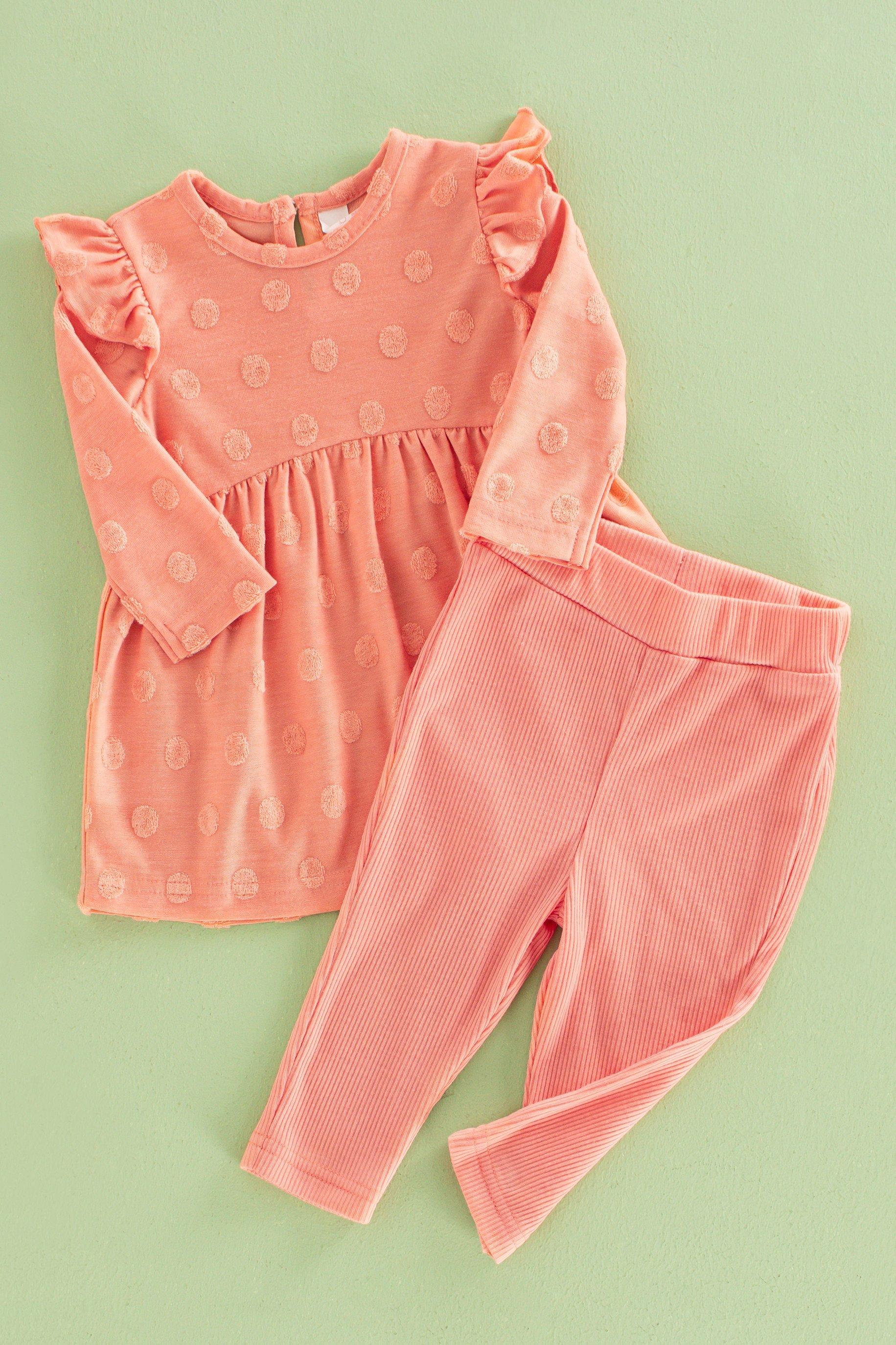 DAGA - Strawberry Print Tunic & Leggings Set main image 1