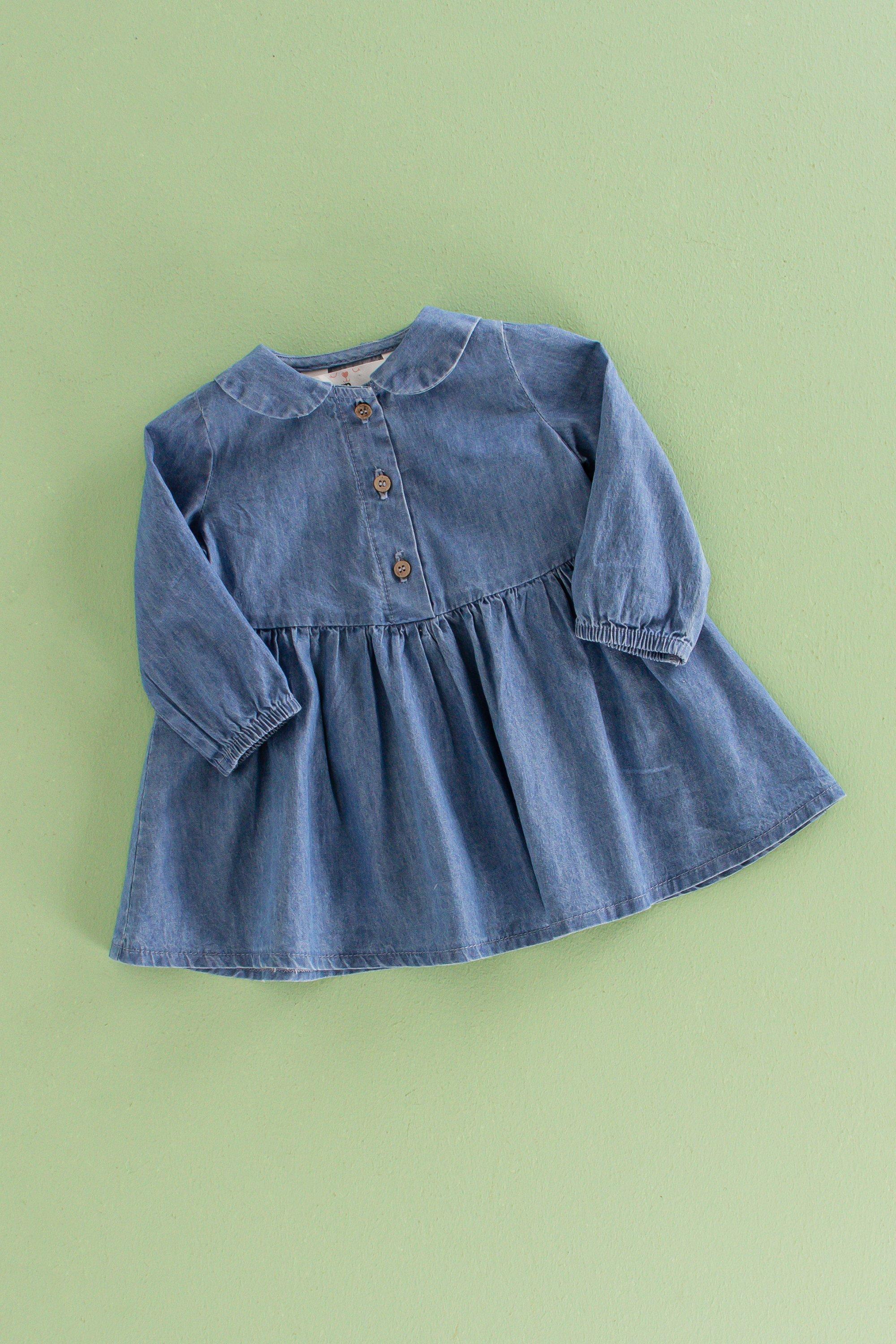 Denim Flare Dress