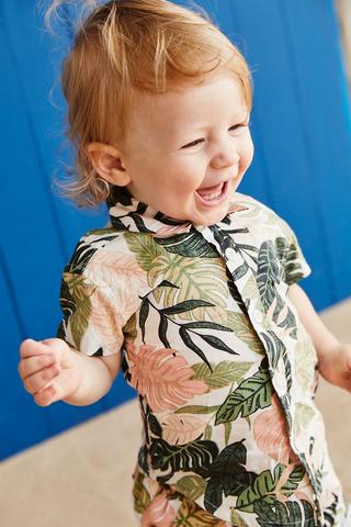 Tropical Print Shirt
