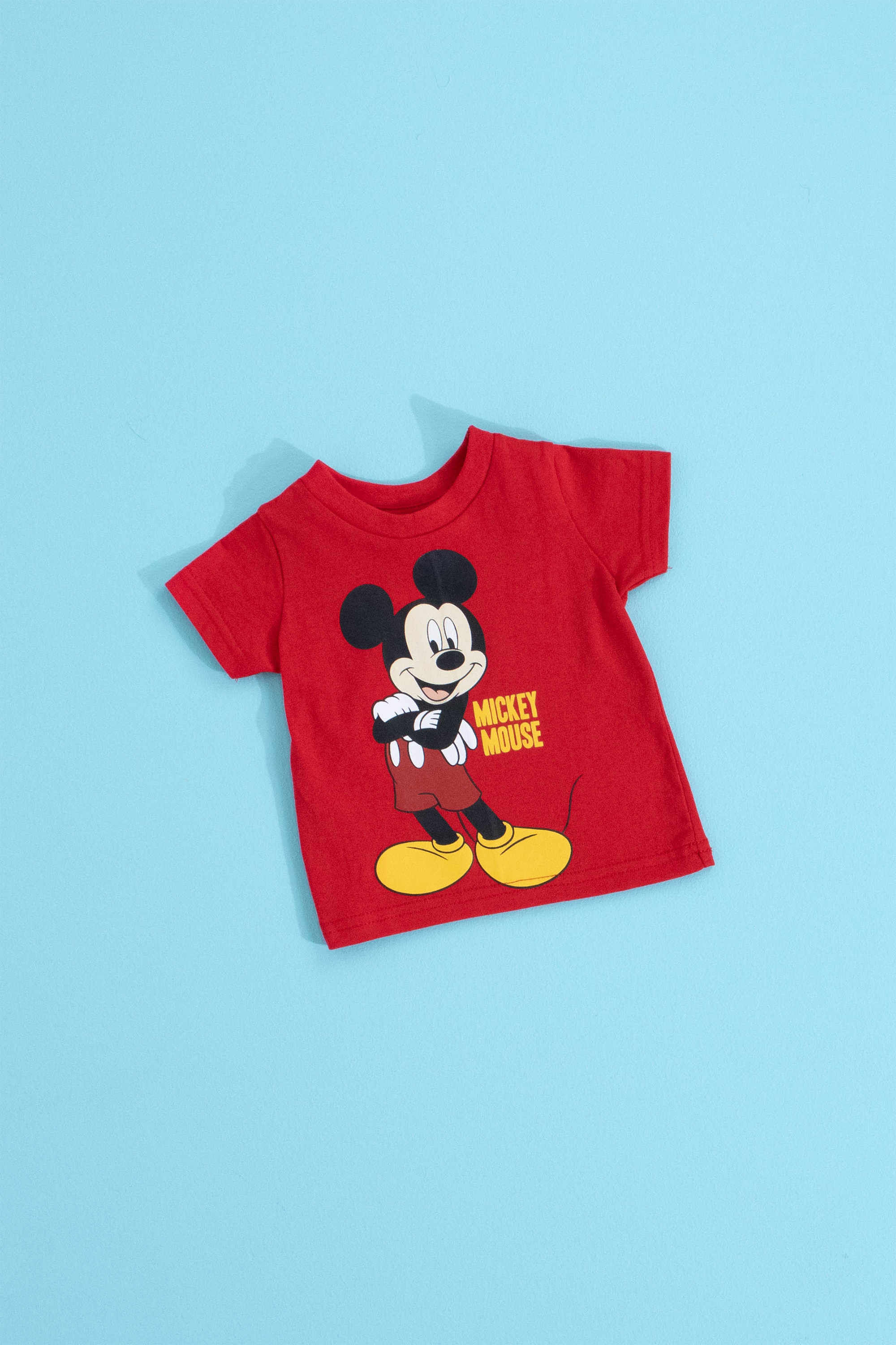 Mickey mouse outlet t shirt red