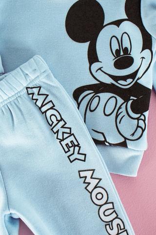 Mickey Mouse Printed Pullover And Joggers Set