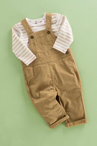 Long Sleeve Top And Dungaree