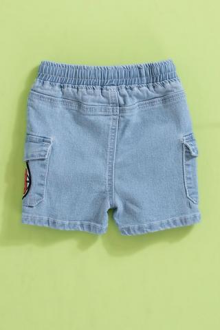Denim Cargo Shorts
