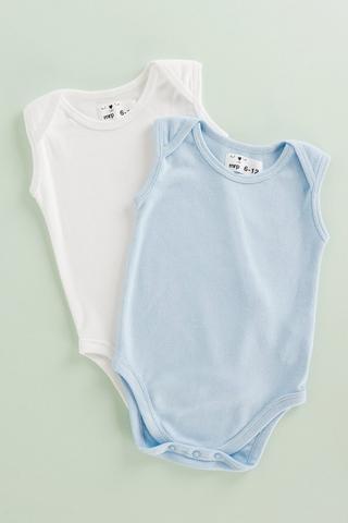 2 Pack Sleeveless Body Vests