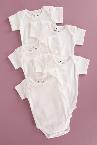 5 Pack Short Sleeves Body Vests