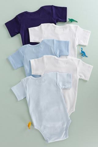 5 Pack Short Sleeve Body Vests