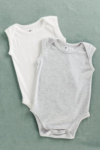 2 Pack Sleeveless Body Vests