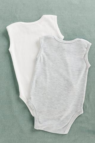 2 Pack Sleeveless Body Vests