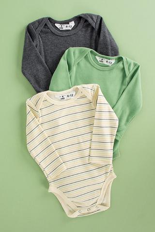 3 Pack Long Sleeves Body Vests