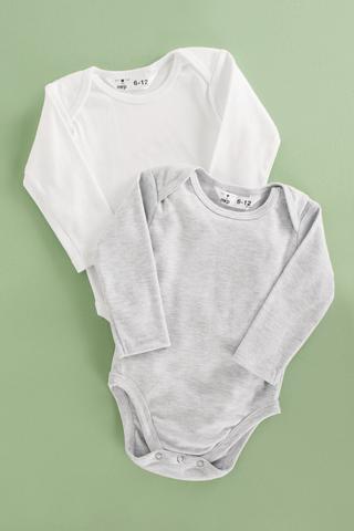 2 Pack Long Sleeve Body Vests