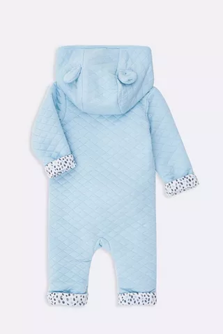 Hooded Teddy Bear Sleepsuit