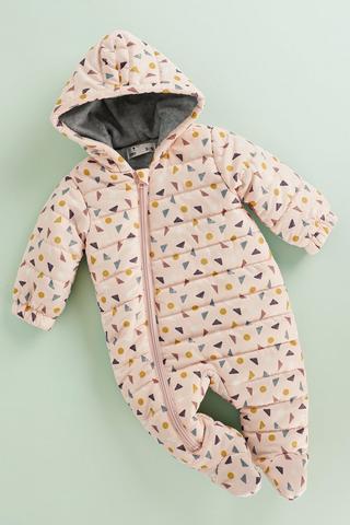 Printed Padded Sleepsuit
