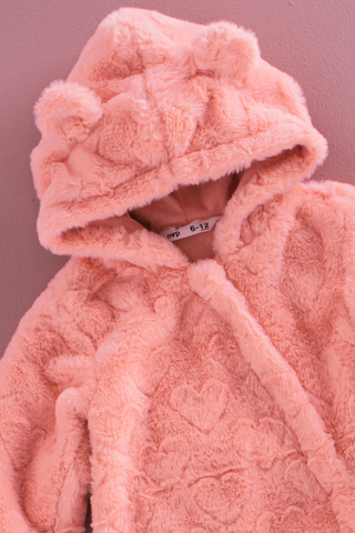 Hooded Heart Sleepsuit