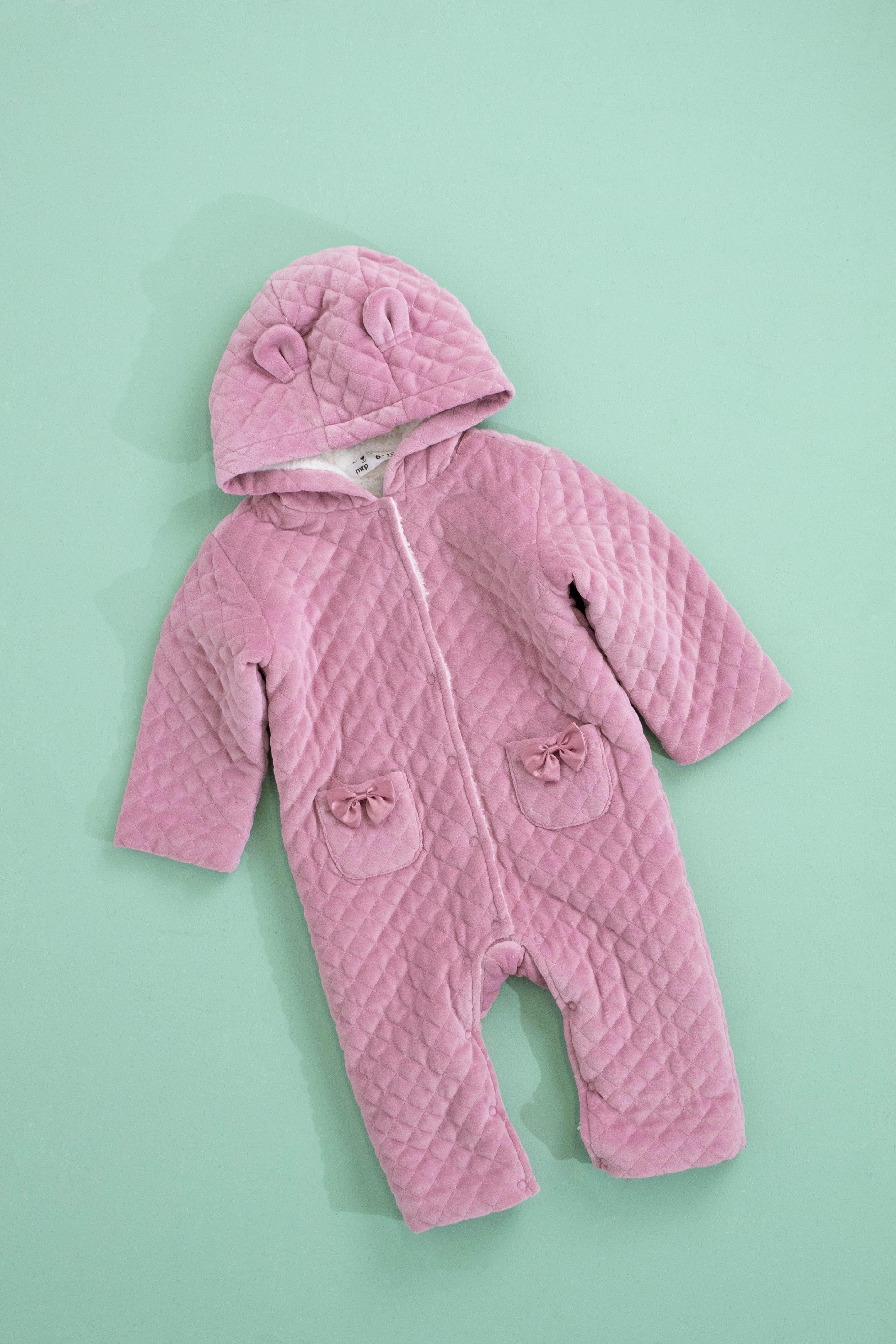Hooded Teddy Bear Sleepsuit