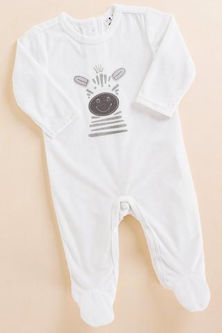 Zebra Print Sleepsuit