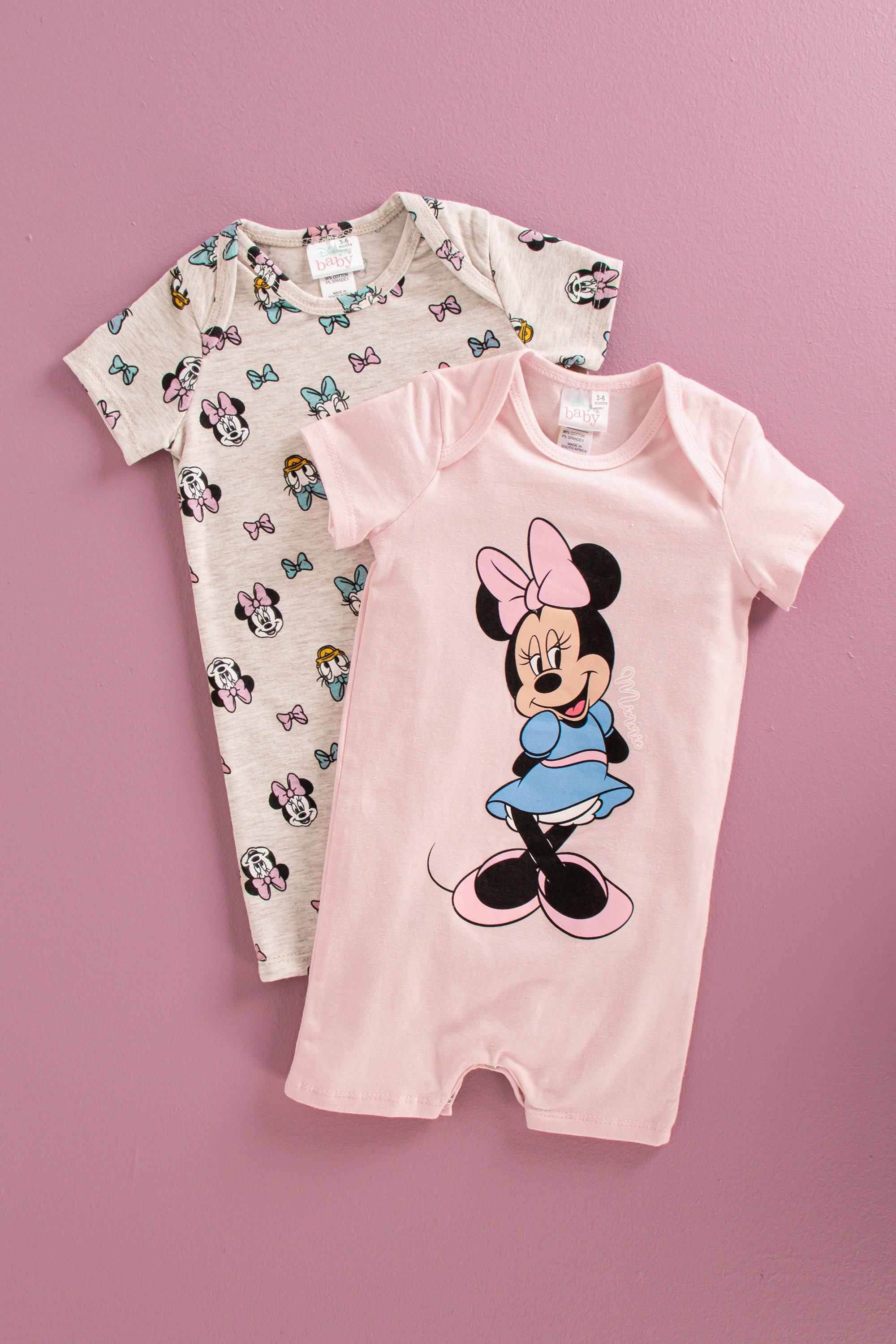 Minnie 2 Pack Sleepsuits