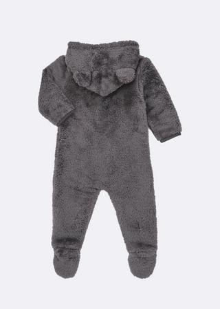 Hooded Teddy Fleece Sleepsuit