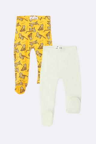 2 Pack Tiger Print Leggings
