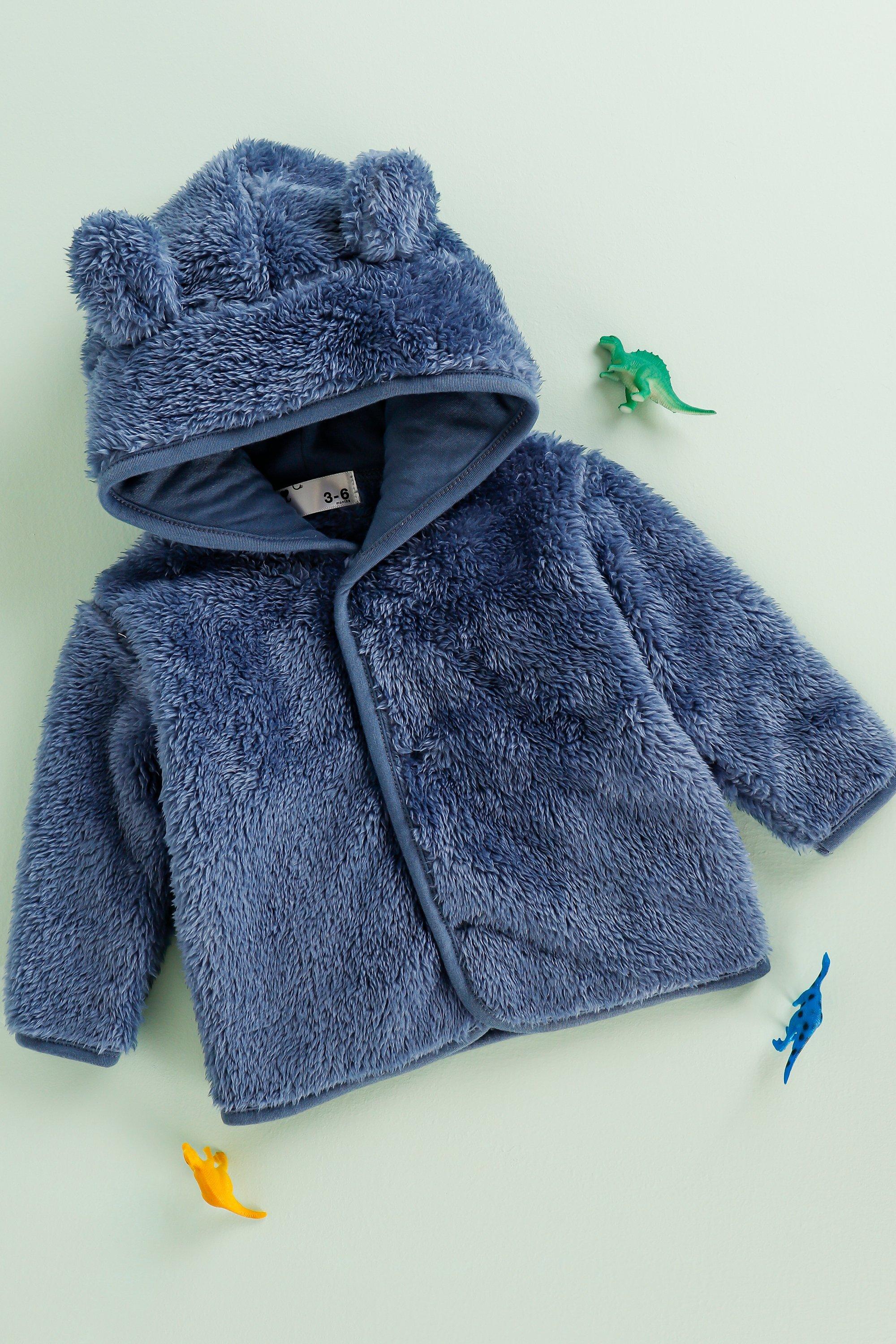 Hooded Teddy Bear Jacket