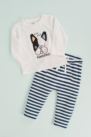 Printed Top And Leggings