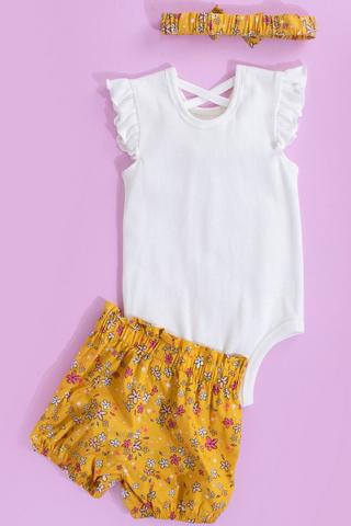 Bodysuit + Shorts Set