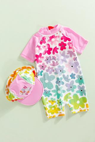 Swimsuit And Cap Set