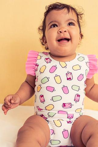 Ice Cream Print Swimsuit