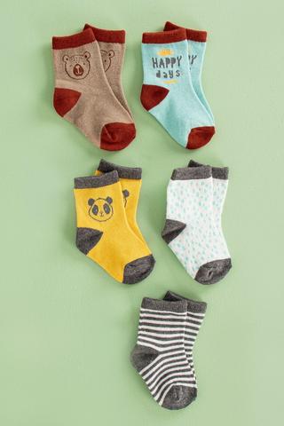 5 Pack Socks