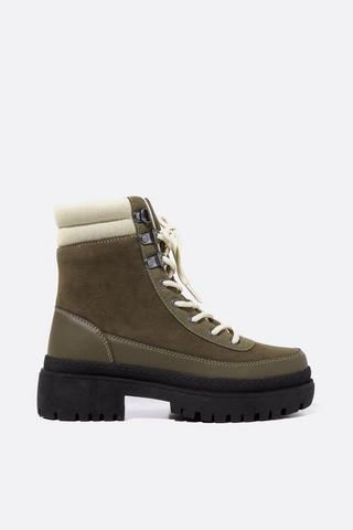 Ankle Hiker Boots