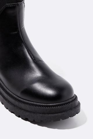 Chunky Chelsea Ankle Boot