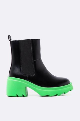 Block Heel Boot