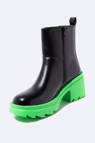 Block Heel Boot