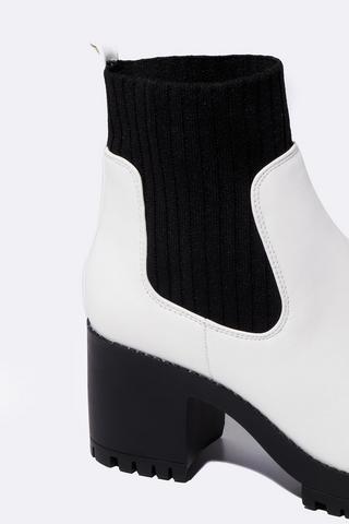 Chelsea Block Heel Boot