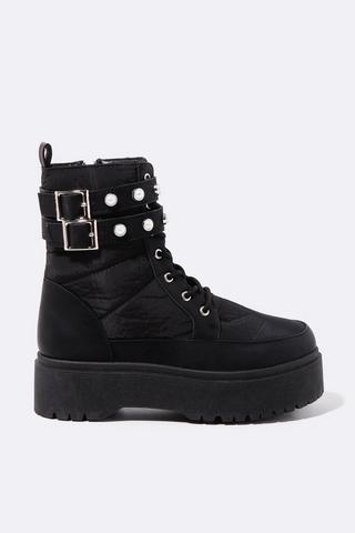Lace Up Boot