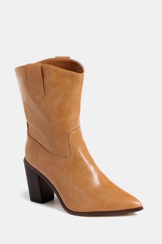 Western Block Heel Boot