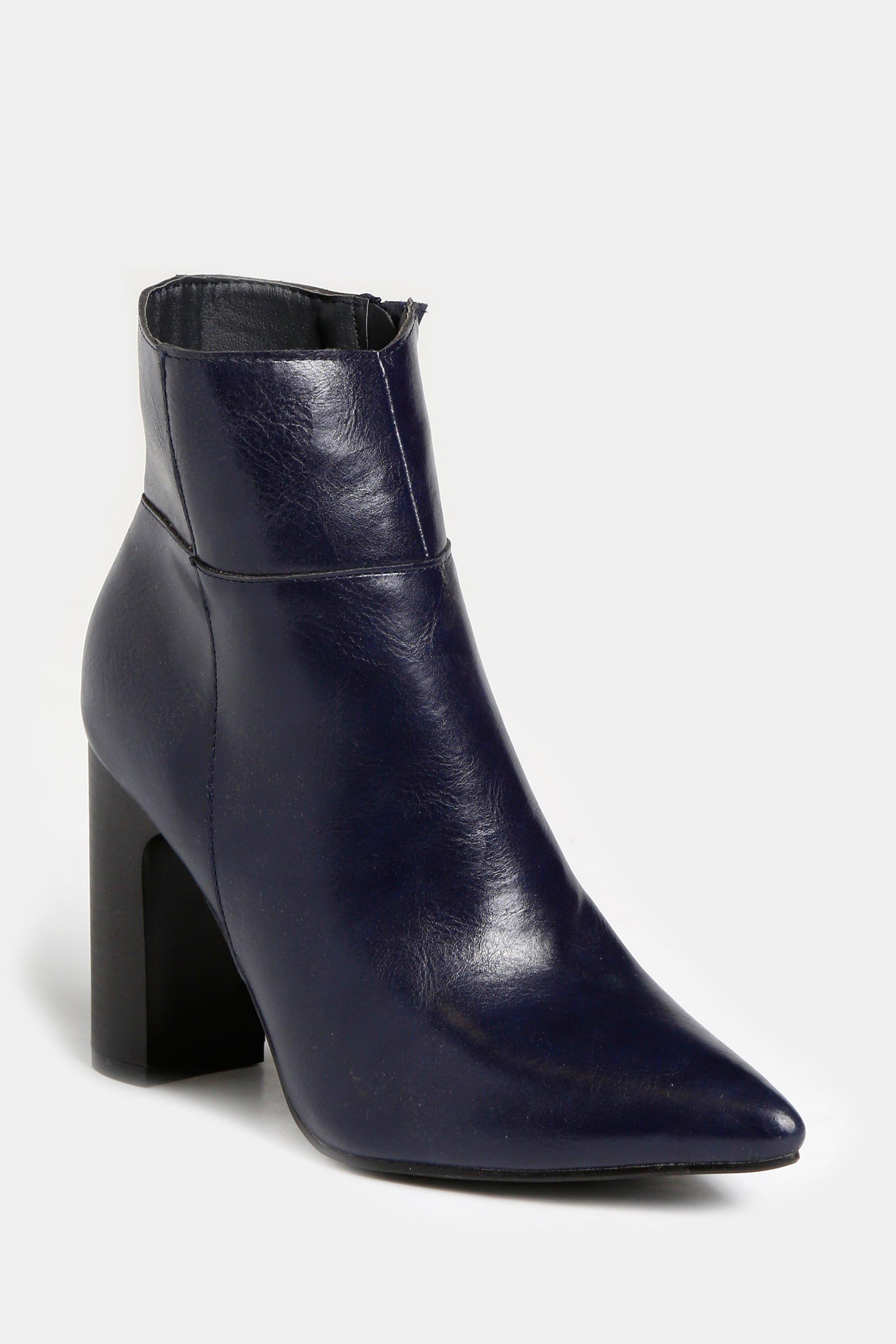 Block Heel Ankle Boot