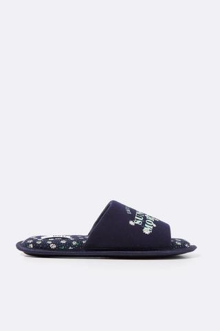 Comfort Open Toe Slipper