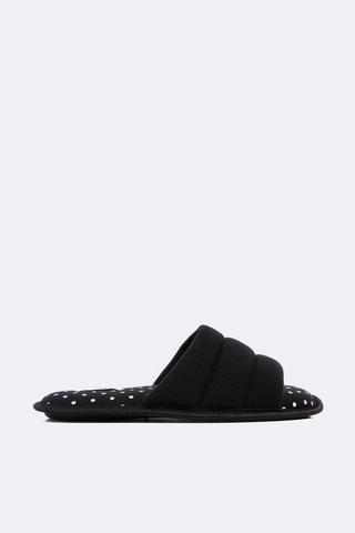 Open Toe Comfort Slipper