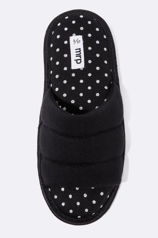 Open Toe Comfort Slipper