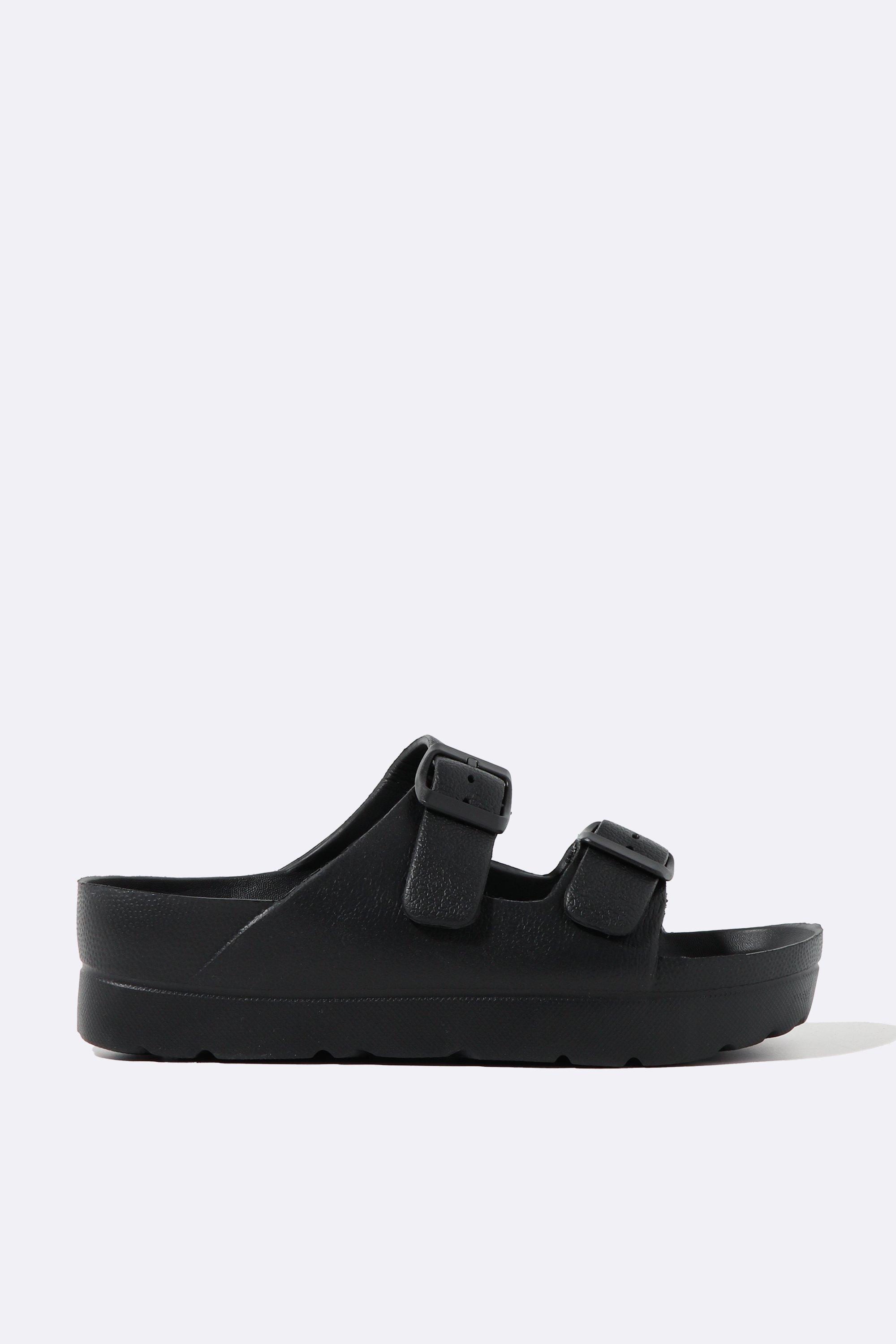 womens chunky slider