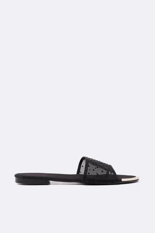 Mesh Slip On Mule