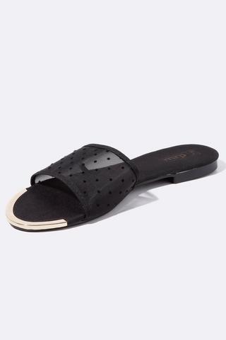 Mesh Slip On Mule