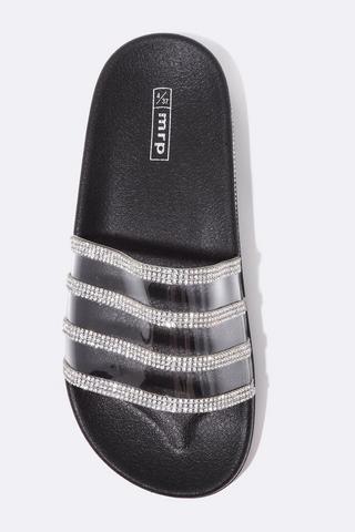 Clear Diamante Slider