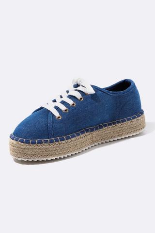 cloudfeel lace up espadrille